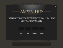 Tablet Screenshot of ambertrip.com